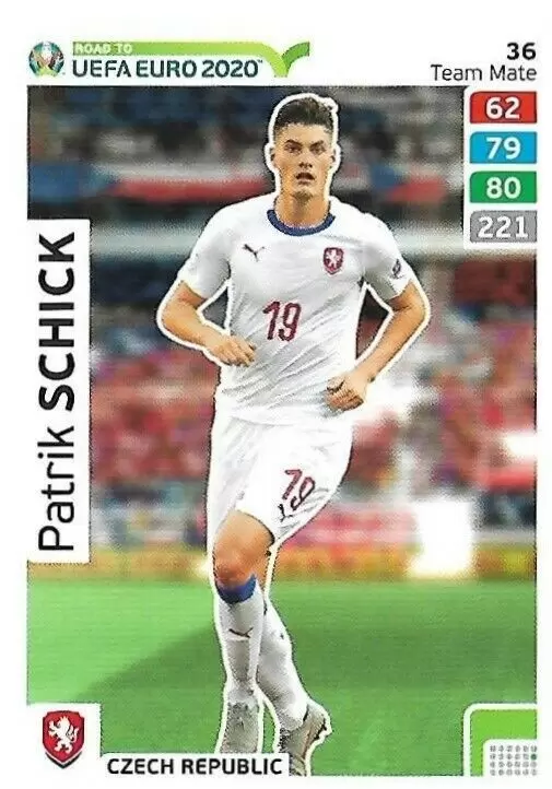 Adrenalyn XL - Euro 2020 - Patrik Schick - Czech Republic