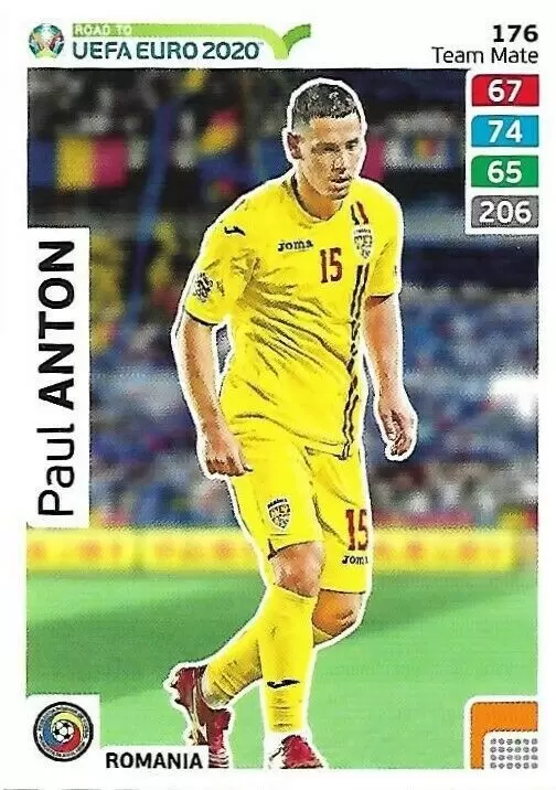 Adrenalyn XL - Euro 2020 - Paul Anton - Romania