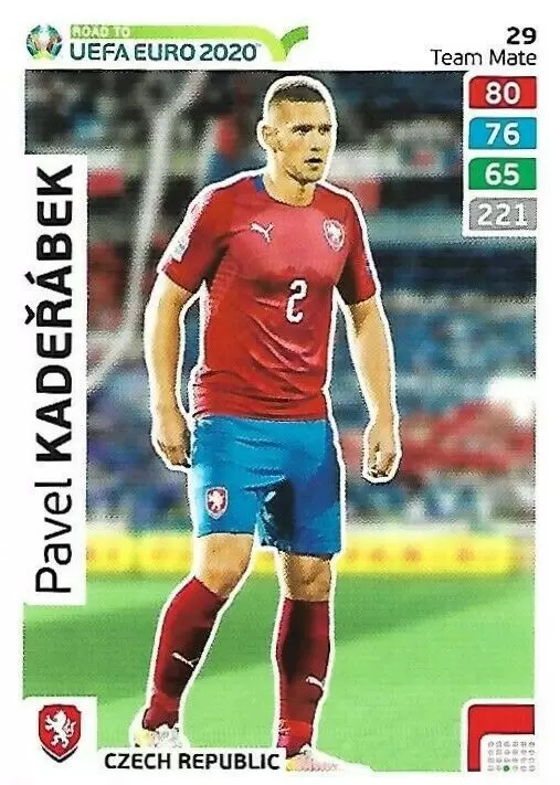 Adrenalyn XL - Euro 2020 - Pavel Kadeřábek - Czech Republic