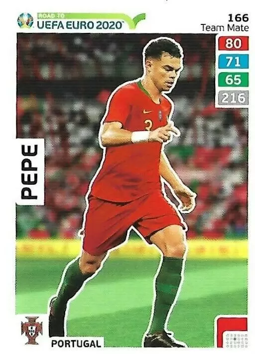 Adrenalyn XL - Euro 2020 - Pepe - Portugal