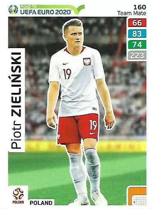 Adrenalyn XL - Euro 2020 - Piotr Zieliński - Poland