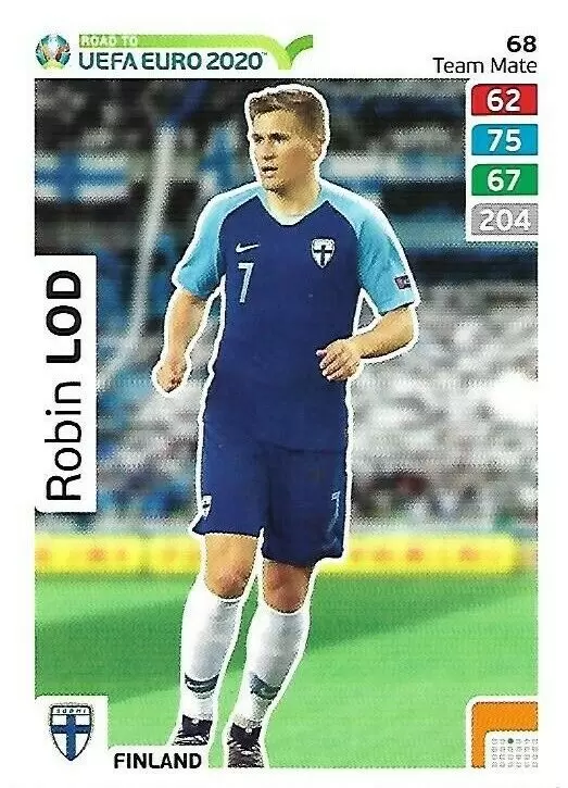 Adrenalyn XL - Euro 2020 - Robin Lod - Finland
