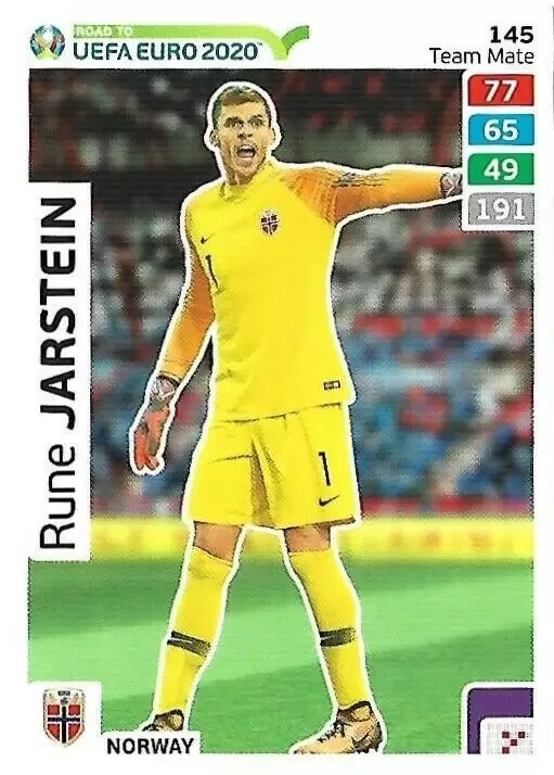 Adrenalyn XL - Euro 2020 - Rune Jarstein - Norway