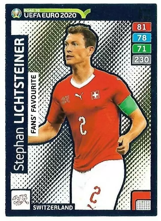 Adrenalyn XL - Euro 2020 - Stephan Lichtsteiner - Switzerland