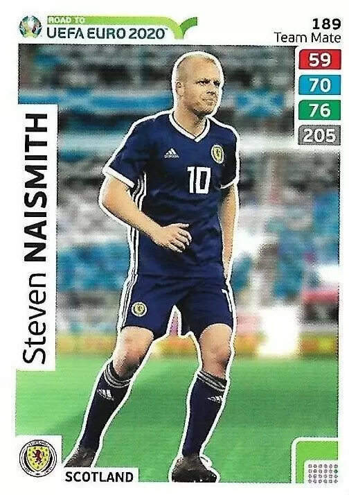Adrenalyn XL - Euro 2020 - Steven Naismith - Scotland