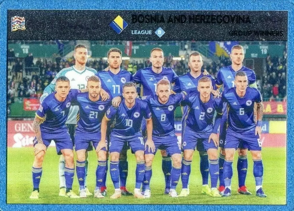 Adrenalyn XL - Euro 2020 - Team Photo (Bosnia & Herzegovina) - Bosnia & Herzegovina