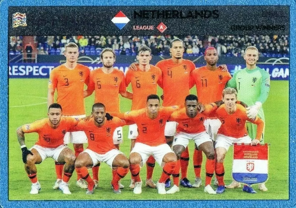 Adrenalyn XL - Euro 2020 - Team Photo (Netherlands) - Netherlands