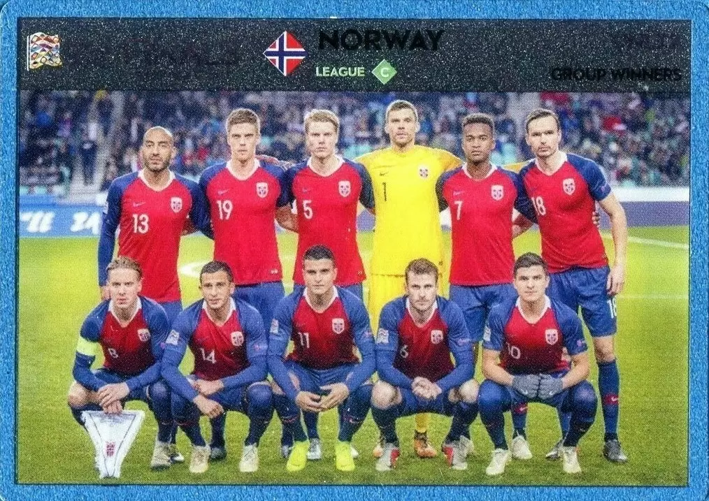 Adrenalyn XL - Euro 2020 - Team Photo (Norway) - Norway