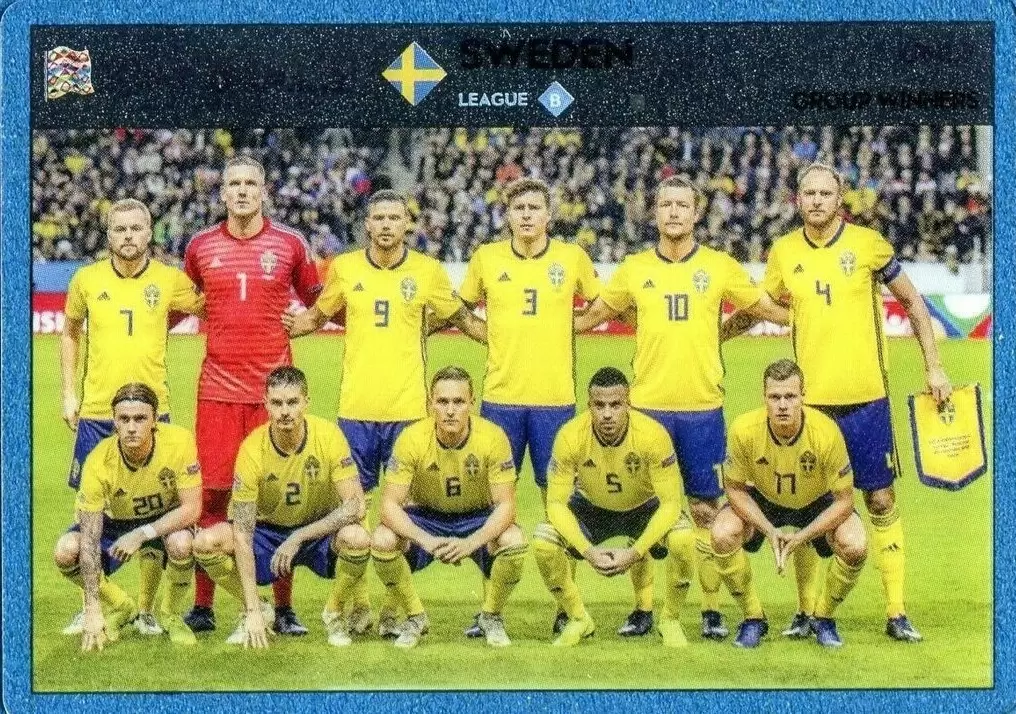 Adrenalyn XL - Euro 2020 - Team Photo (Sweden) - Sweden