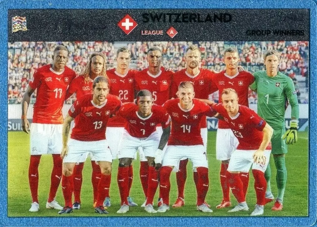 Adrenalyn XL - Euro 2020 - Team Photo (Switzerland) - Switzerland