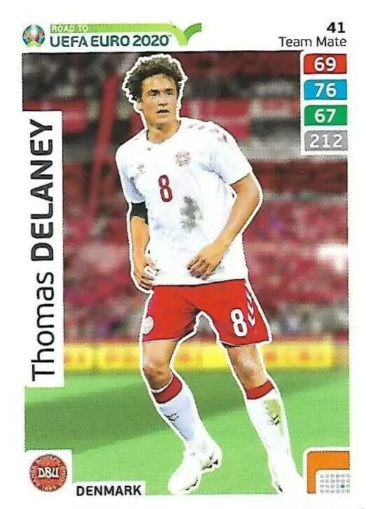 Adrenalyn XL - Euro 2020 - Thomas Delaney - Denmark