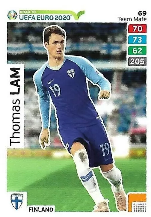 Adrenalyn XL - Euro 2020 - Thomas Lam - Finland