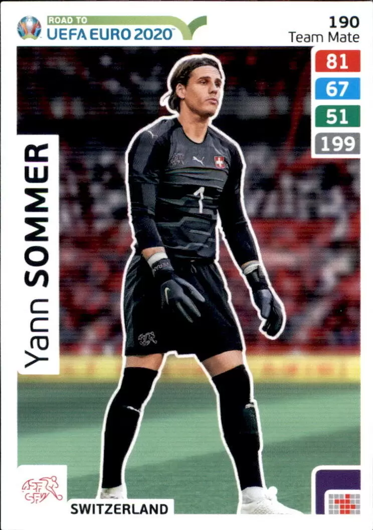 Adrenalyn XL - Euro 2020 - Yann Sommer - Switzerland