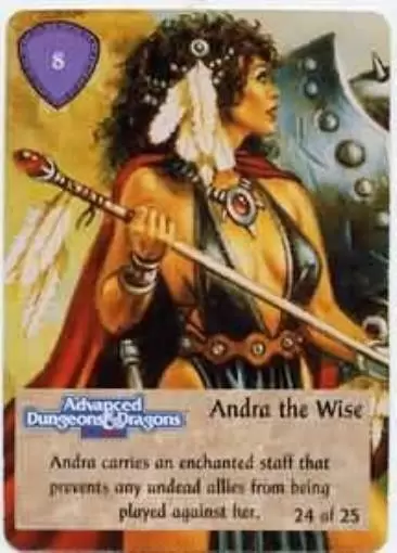 Spellfire 1st Edition - Andra the Wise