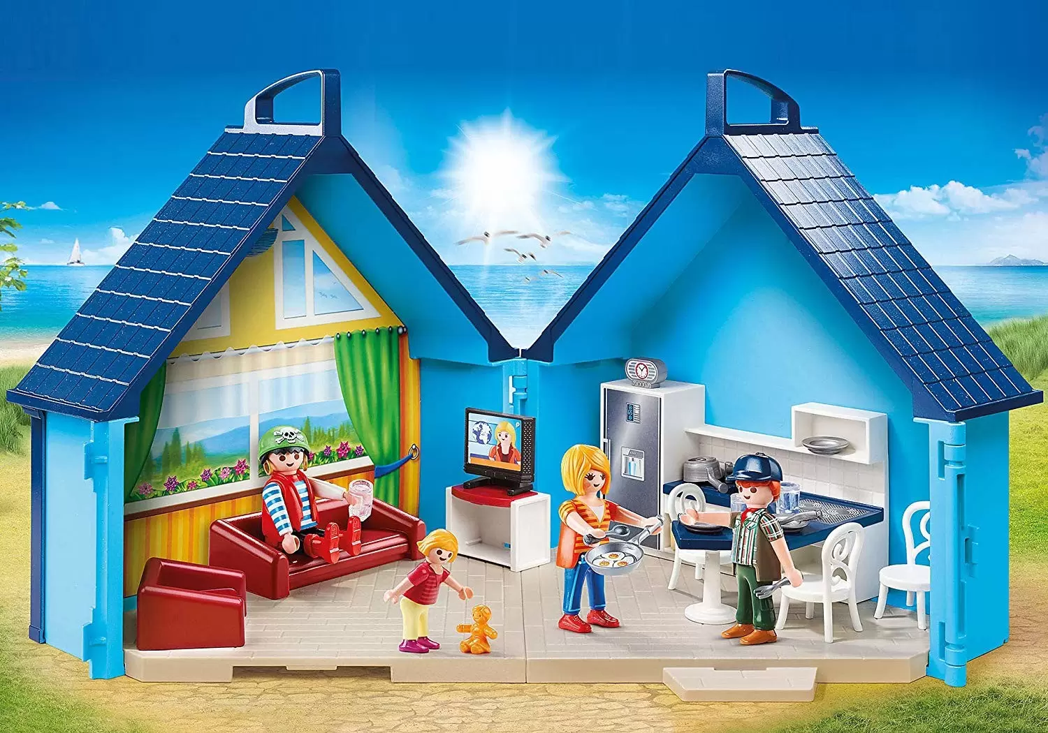 Playmobil en vacances - Maison transportable FunPark