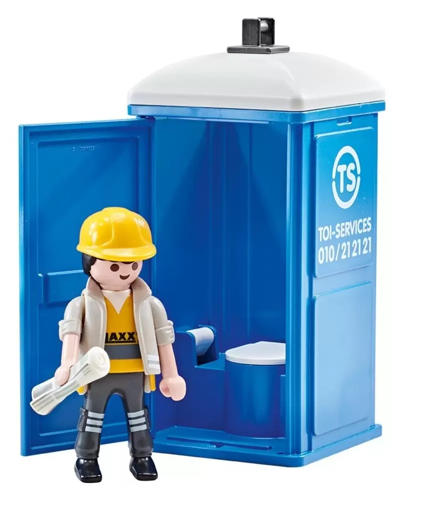 Playmobil Builders - Portable Toilet