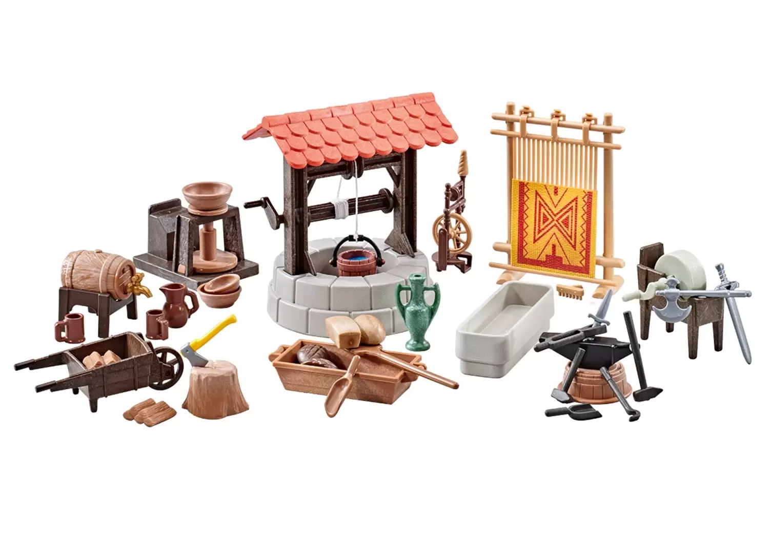 Playmobil Middle-Ages - Medieval Village Accessories
