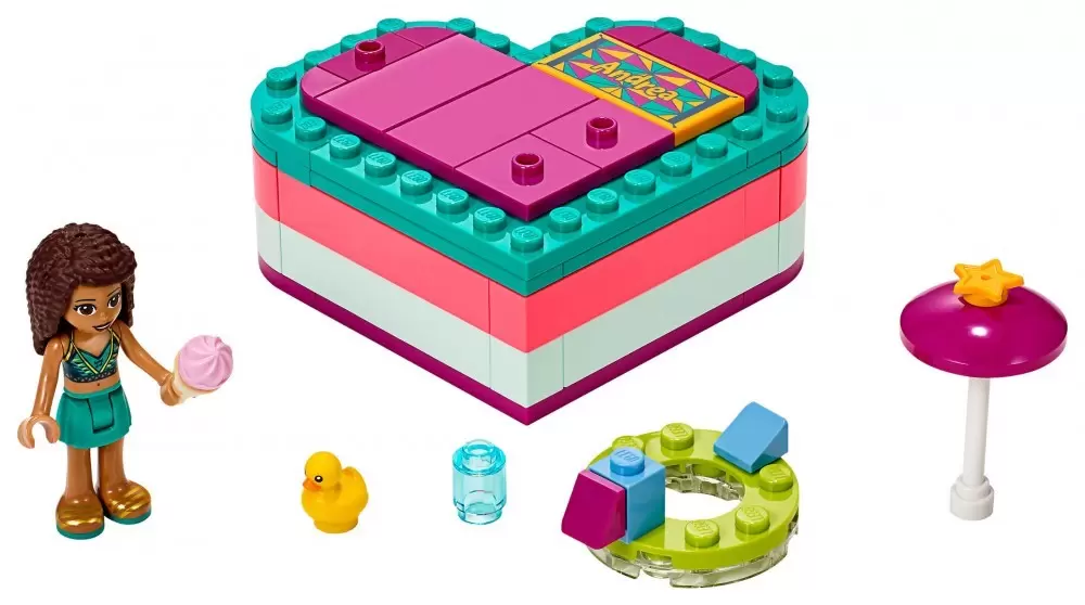 LEGO Friends - La boîte cœur d\'été d\'Andréa