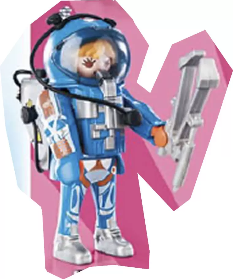Playmobil Figures Serie 16 Girls Weltraum Astronautin Set 70160 