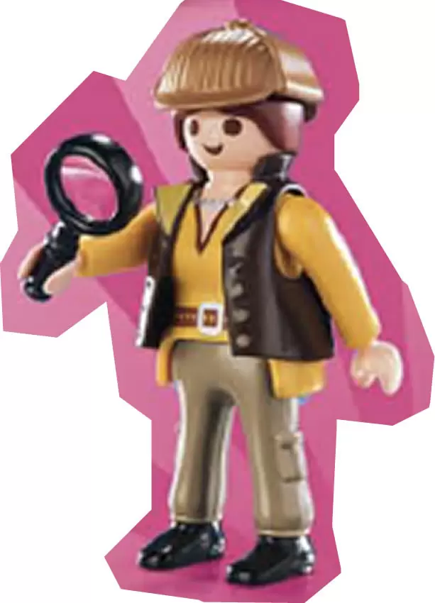 Playmobil Detektiv Sleuth Serie 16 Buchse Adventure Figur Neu Freigabe 70160 