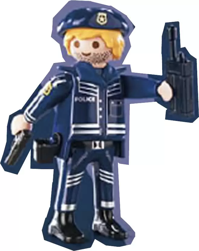 Playmobil Figures : Série 16 - Policier