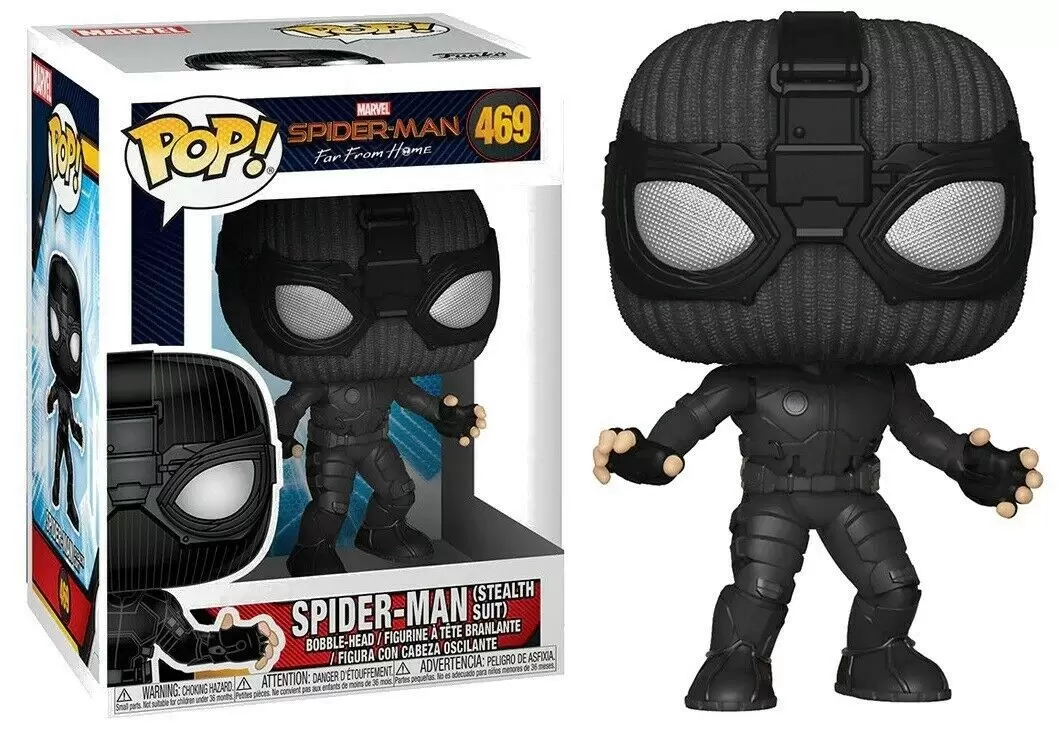 Spider-Man: Far From Home - Spider-man Stealth Suit - POP! MARVEL 