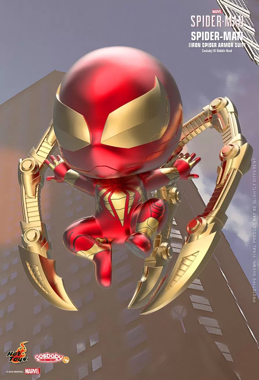 Cosbaby Figures - Spider-Man - Iron Speeder Armor Suit