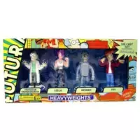 Series 1 - Professor Farnsworth, Leela, Bender and Fry 4 Pack