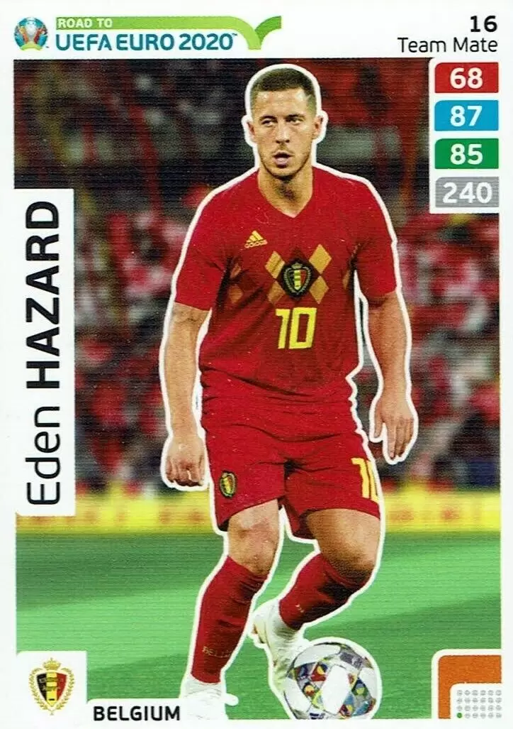 Adrenalyn XL - Euro 2020 - Eden Hazard - Belgium