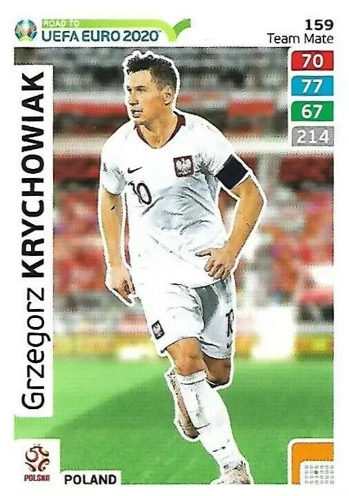 Adrenalyn XL - Euro 2020 - Grzegorz Krychowiak - Poland