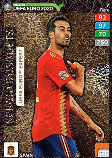 Adrenalyn XL - Euro 2020 - Sergio Busquets - Spain
