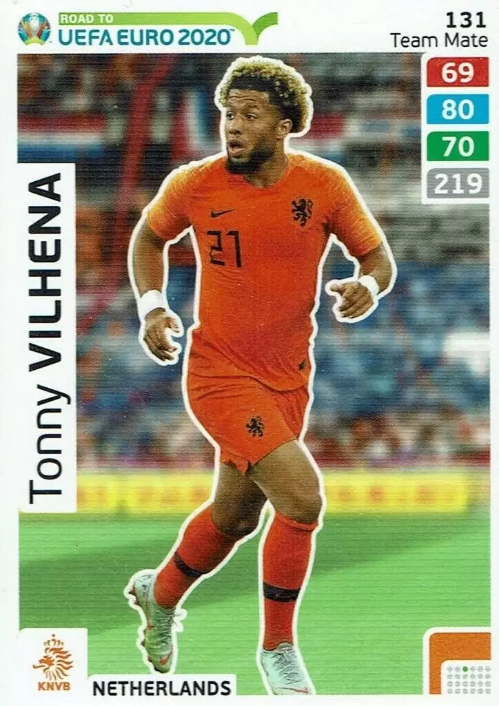 Adrenalyn XL - Euro 2020 - Tonny Vilhena - Netherlands