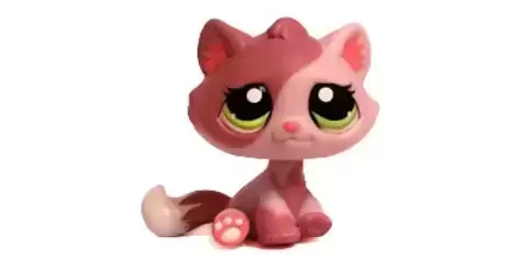 littlest pet shop pink cats