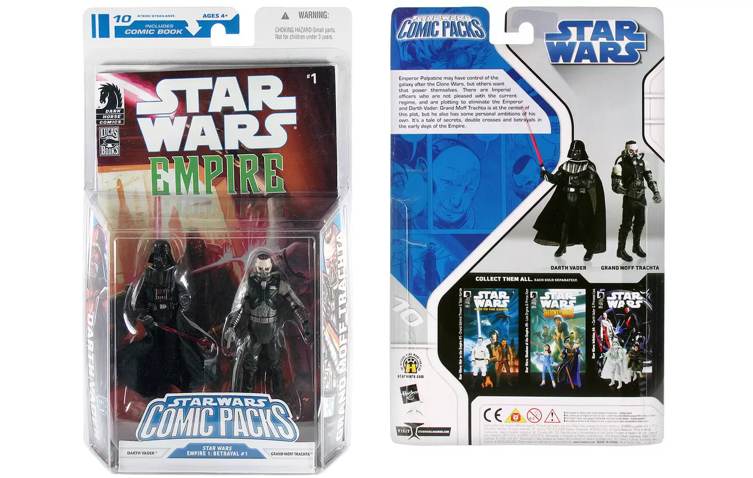 The Legacy Collection (TLC Blue) - Darth Vader & Grand Moff Trachta