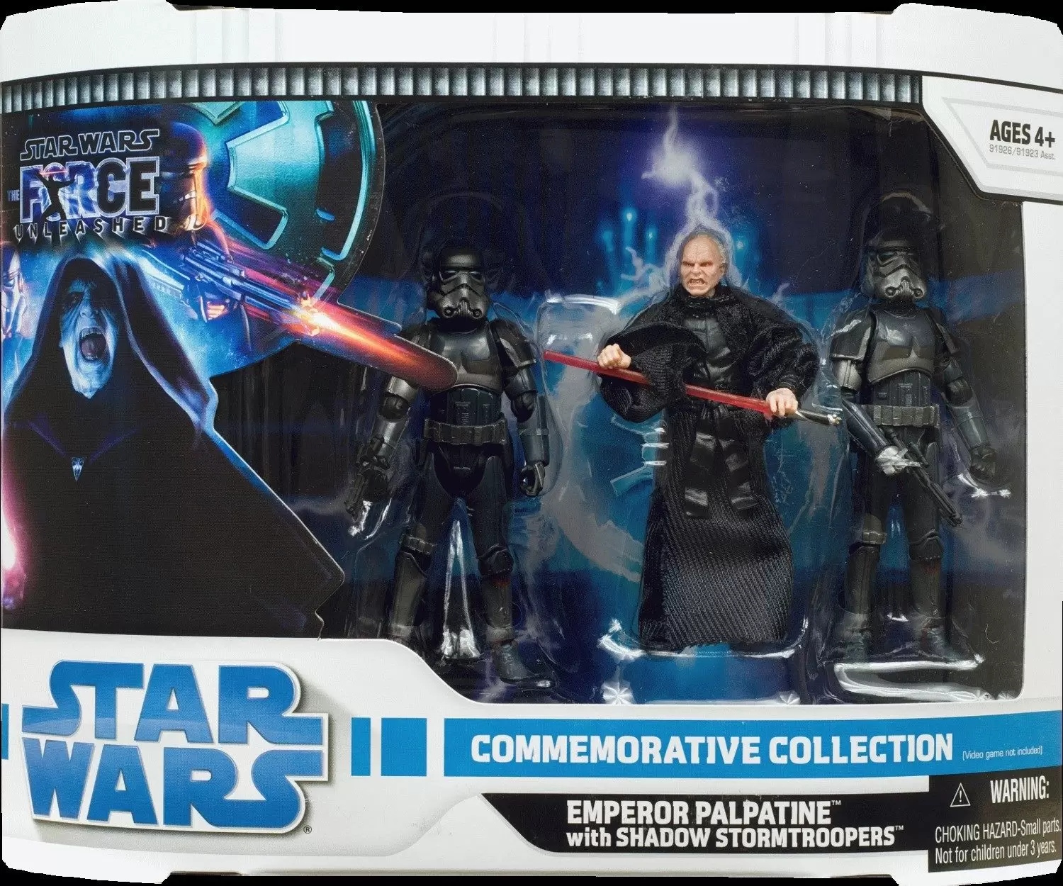 The Legacy Collection (TLC Bleu) - Emperor Palpatine & Shadow Stormtroopers