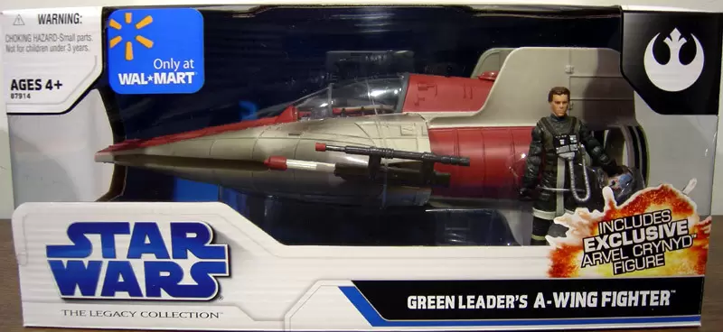 The Legacy Collection (TLC Blue) - Green Leader\'s A-Wing Fighter