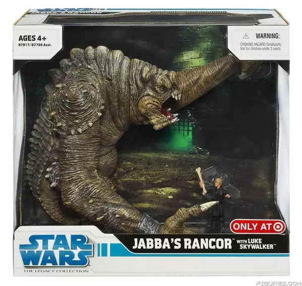 The Legacy Collection (TLC Blue) - Jabba\'s Rancor with Luke Skywalker