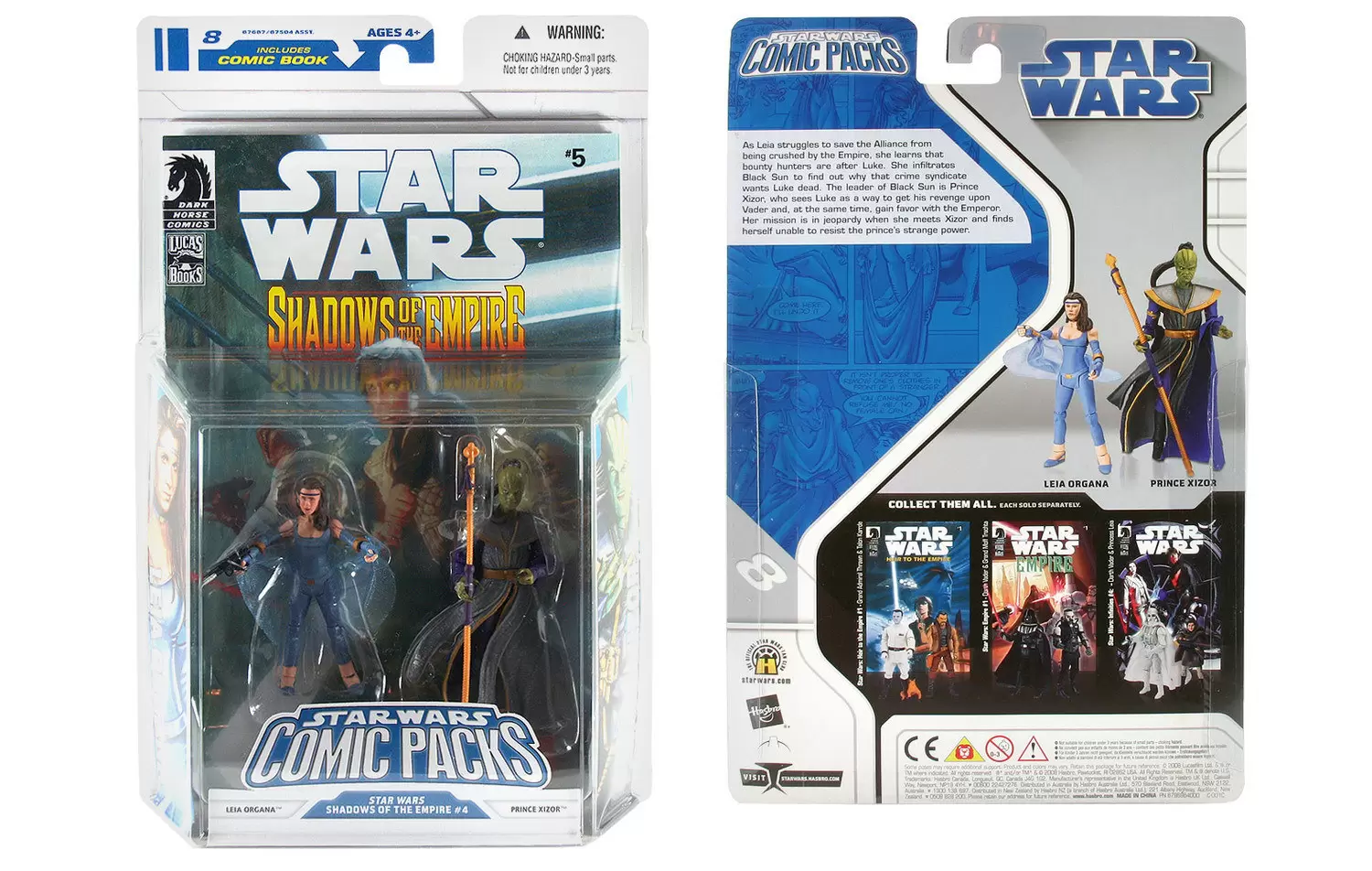 The Legacy Collection (TLC Blue) - Leia Organa & Prince Xizor