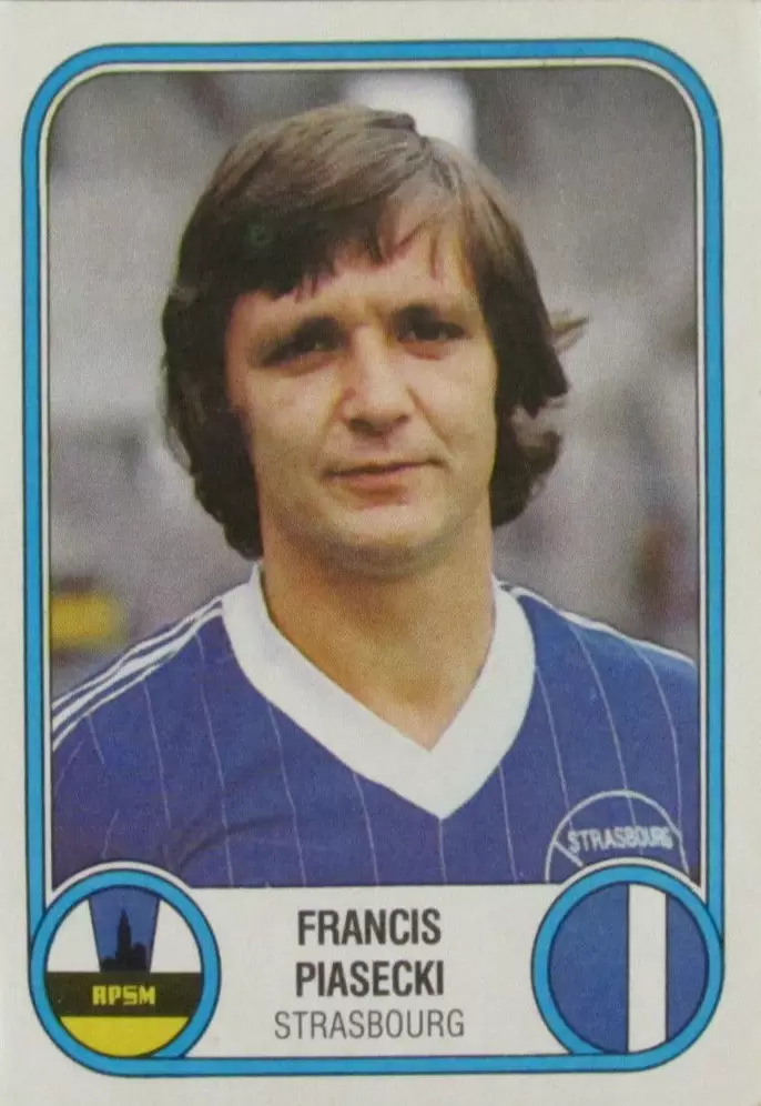 Football 83 (France) - Francis Piasecki - Racing Club de Strasbourg
