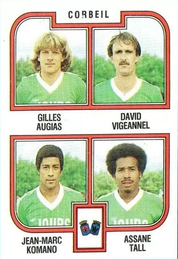 Football 83 (France) - Augias / Vigeannel / Komano / Tall - Corbeil