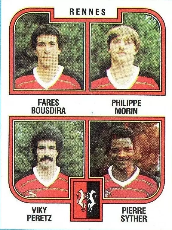 Football 83 - Fares Bousdira / Philippe Morin / Viky Peretz / Pierre Syther - Rennes
