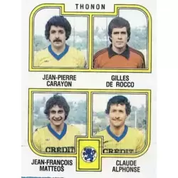 Carayon / De Rocco / Matteos / Alphonse - Thonon