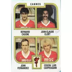 Bernard Casoni / Jean-Claude Cloët / Jean Fernandez / Edson Luis Carpeggiani - Cannes