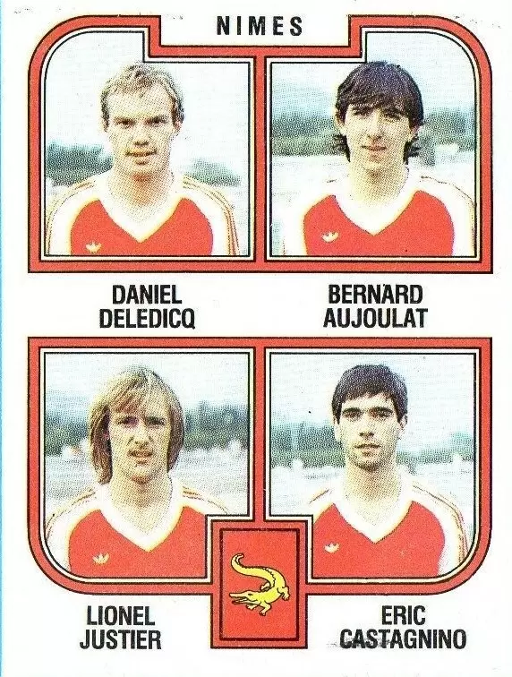 Football 83 - Daniel Deledicq / Bernard Aujoulat / Lionel Justier / Eric Castagnino - Nimes