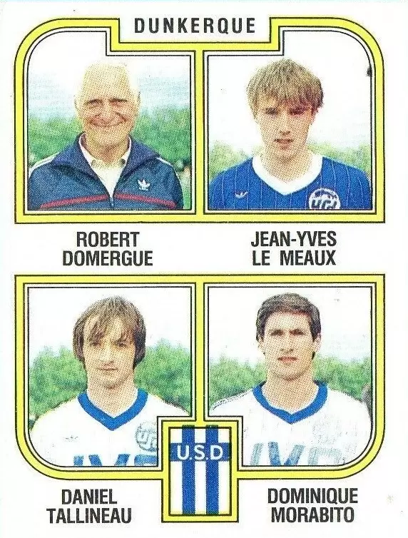 Football 83 - Robert Domergue / Jean-Yves Le Meaux / Daniel Tallineau / Dominique Morabito - Dunkerque
