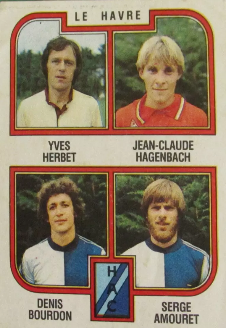 Football 83 - Yves Herbet / Jean-Luc Hagenbach / Denis Bourdon / Serge Amouret - Le Havre