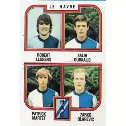 Robert Llorens / Zhali Durkalic / Patrick Martet / Zarko Olarevic - Le Havre