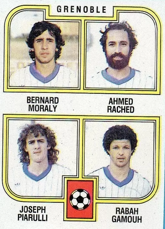 Football 83 (France) - Moraly / Rached / Piarulli / Gamouh - Grenoble
