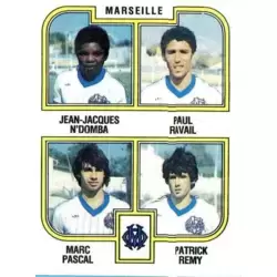 Jean-Jacques N'Domba / Paul Ravail /Marc Pascal / Patrick Remy - Marseille
