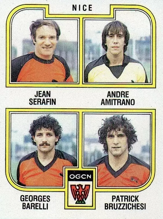Football 83 - Jean Serafin / André Amitrano / Georges Barelli / Patrick Bruzzichesi - Nice
